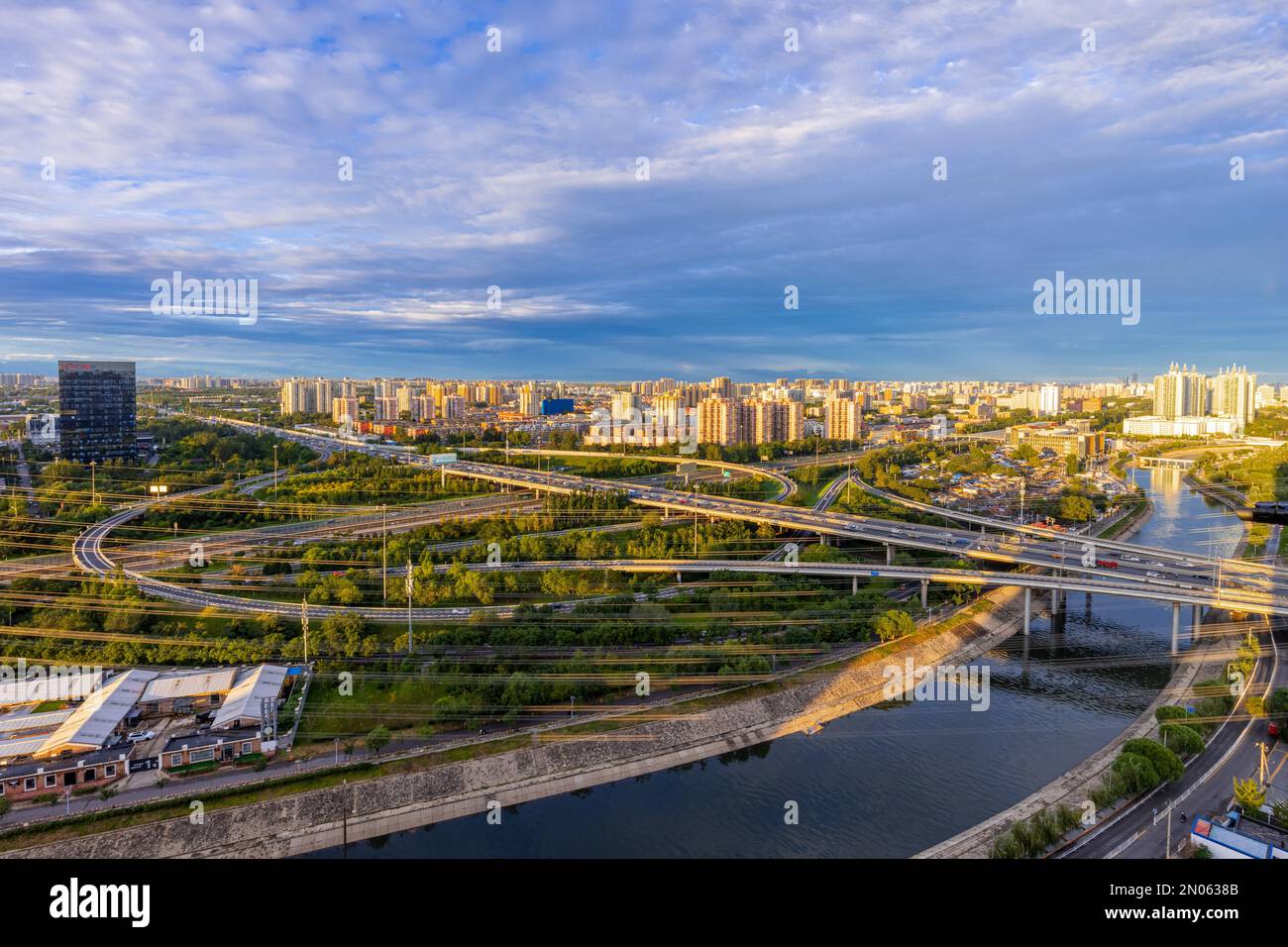 Urban overpasses Stock Photo