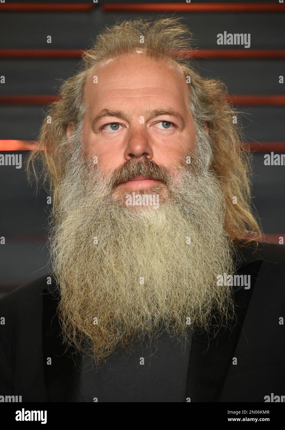 Rick Rubin arrives at the Vanity Fair Oscar Party on Sunday Feb 28