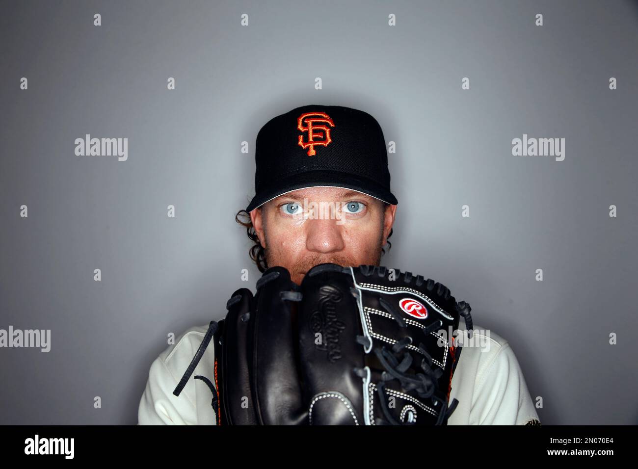 This is a 2016 photo of Jake Peavy of the San Francisco Giants baseball  team. This image reflects the 2016 active roster as of Sunday, Feb. 28, 2016  when this image was