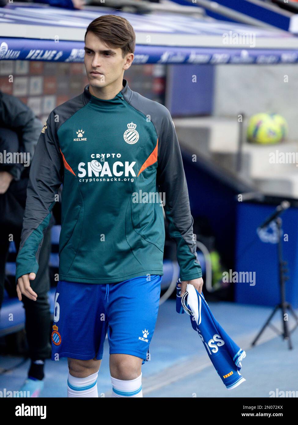 Denis Suarez of RCD Espanyol during the Liga match between RCD Espanyol and  CA Osasuna at RCDE Stadium in Cornella, Spain Stock Photo - Alamy