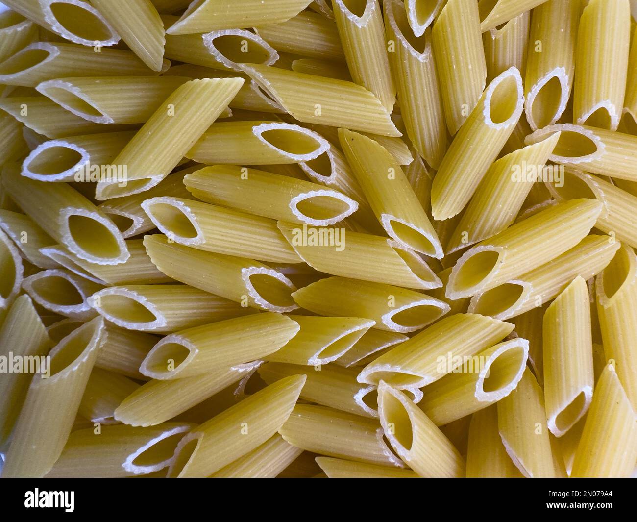 a fantastic macro close-up photograph of pasta, mezze penne Stock Photo -  Alamy
