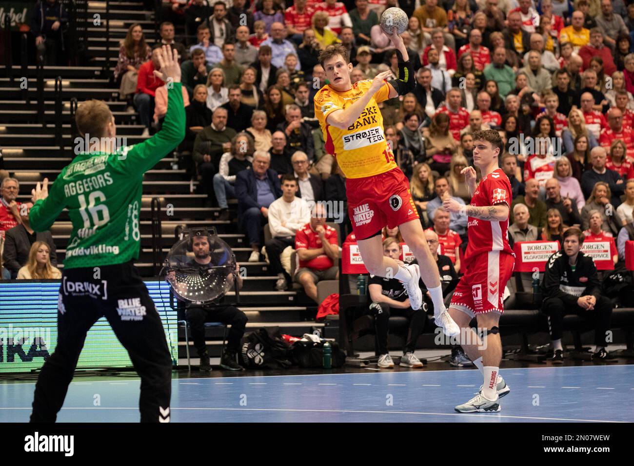 Denmark. 04th Feb, 2023. Oskar Vind Rasmussen (19) of GOG seen