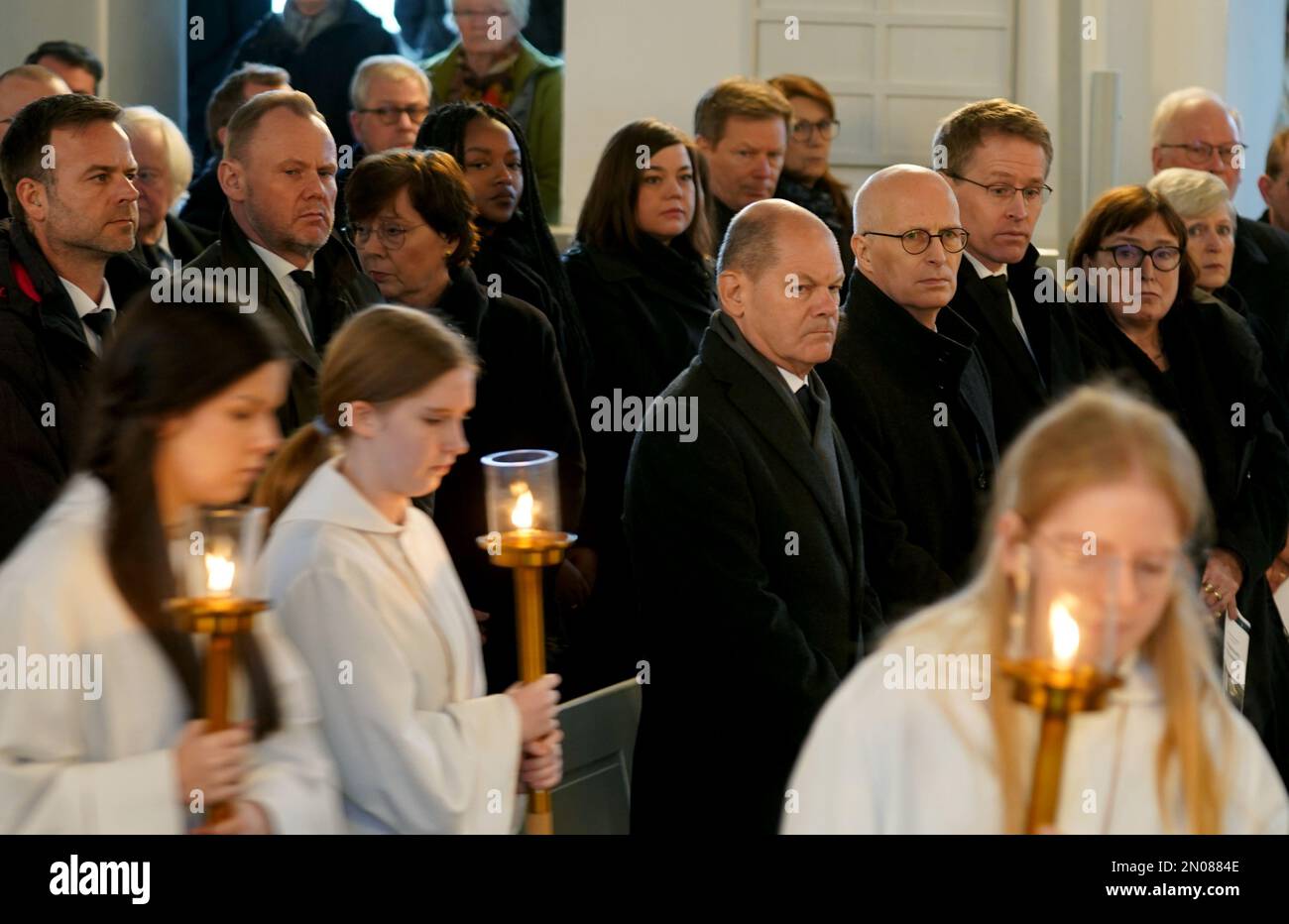 05 February 2023, SchleswigHolstein, Neumünster German Chancellor