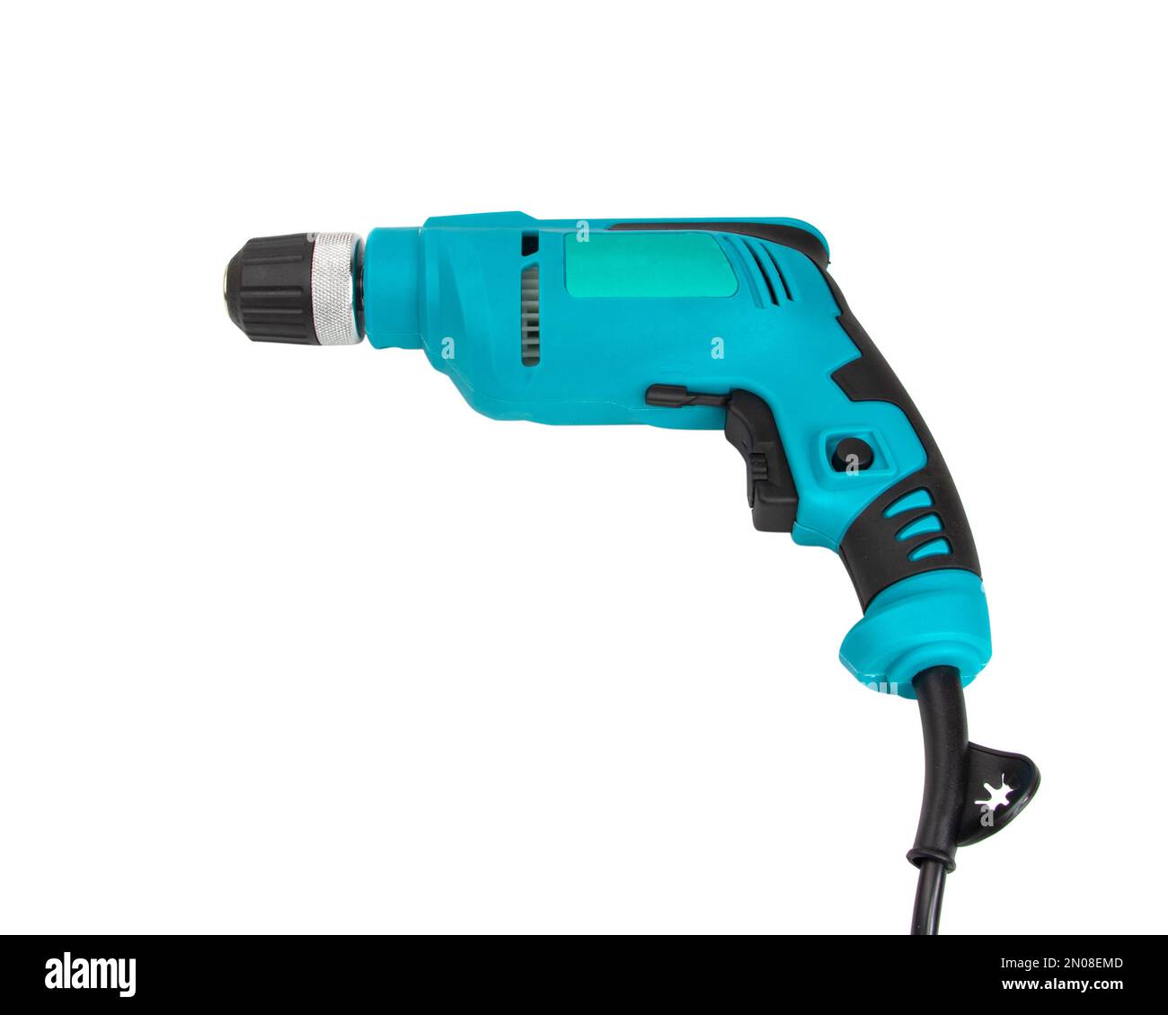 Drill instrument building tool isolated on white background Stock Photo Alamy