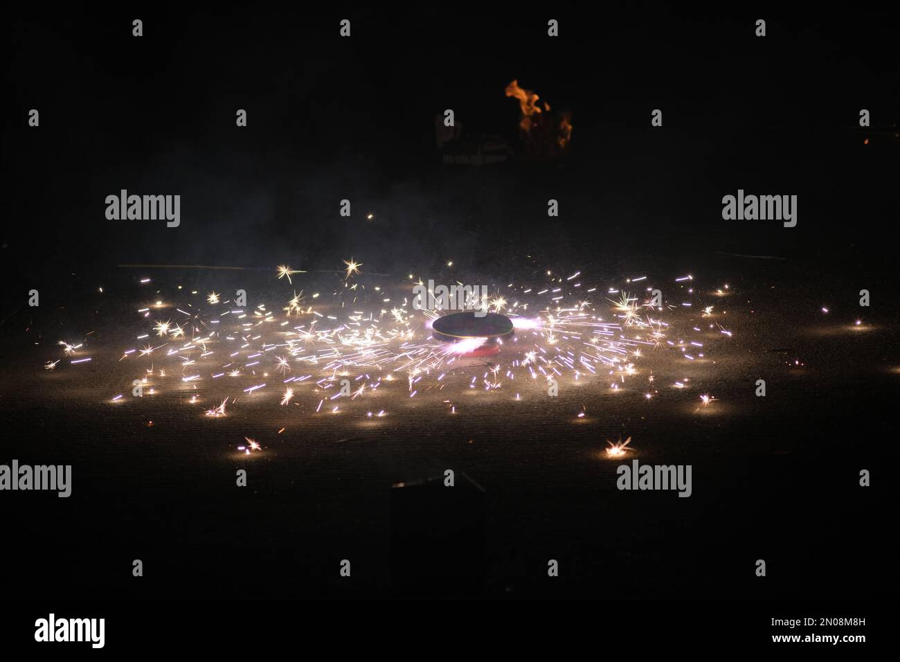 New Year's Eve fireworks Stock Photo Alamy