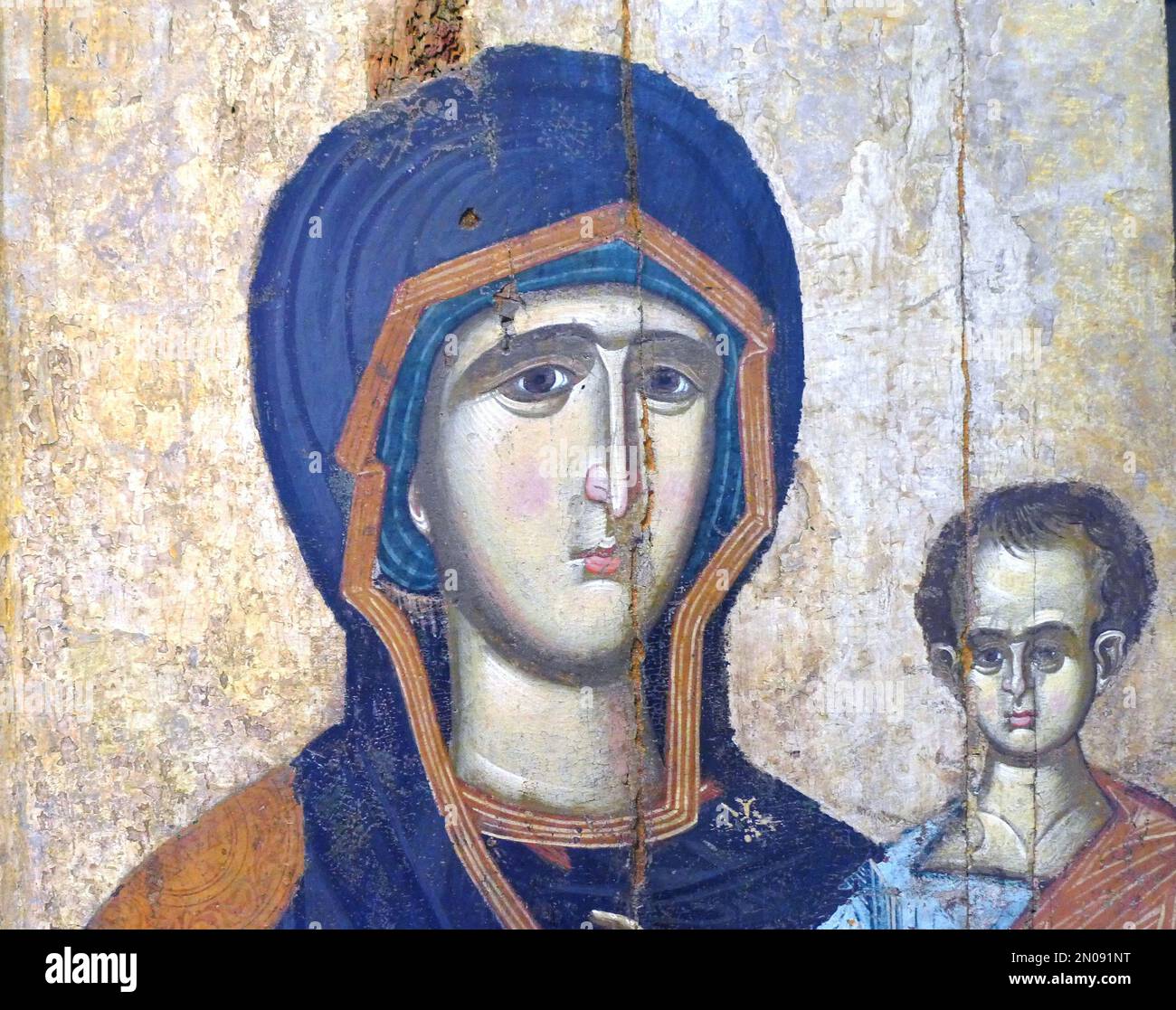 Icons in the Byzantine Museum, Thessaloniki, Greece Stock Photo - Alamy