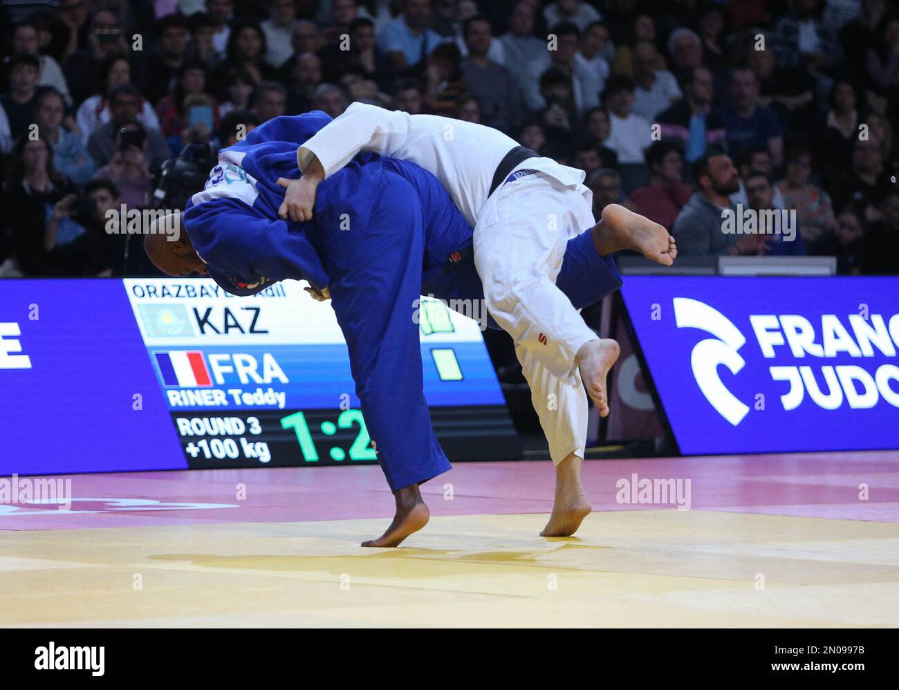 Teddy Rinner of France during the Judo Paris Grand Slam 2023 on February 5, 2023 at Accor Arena