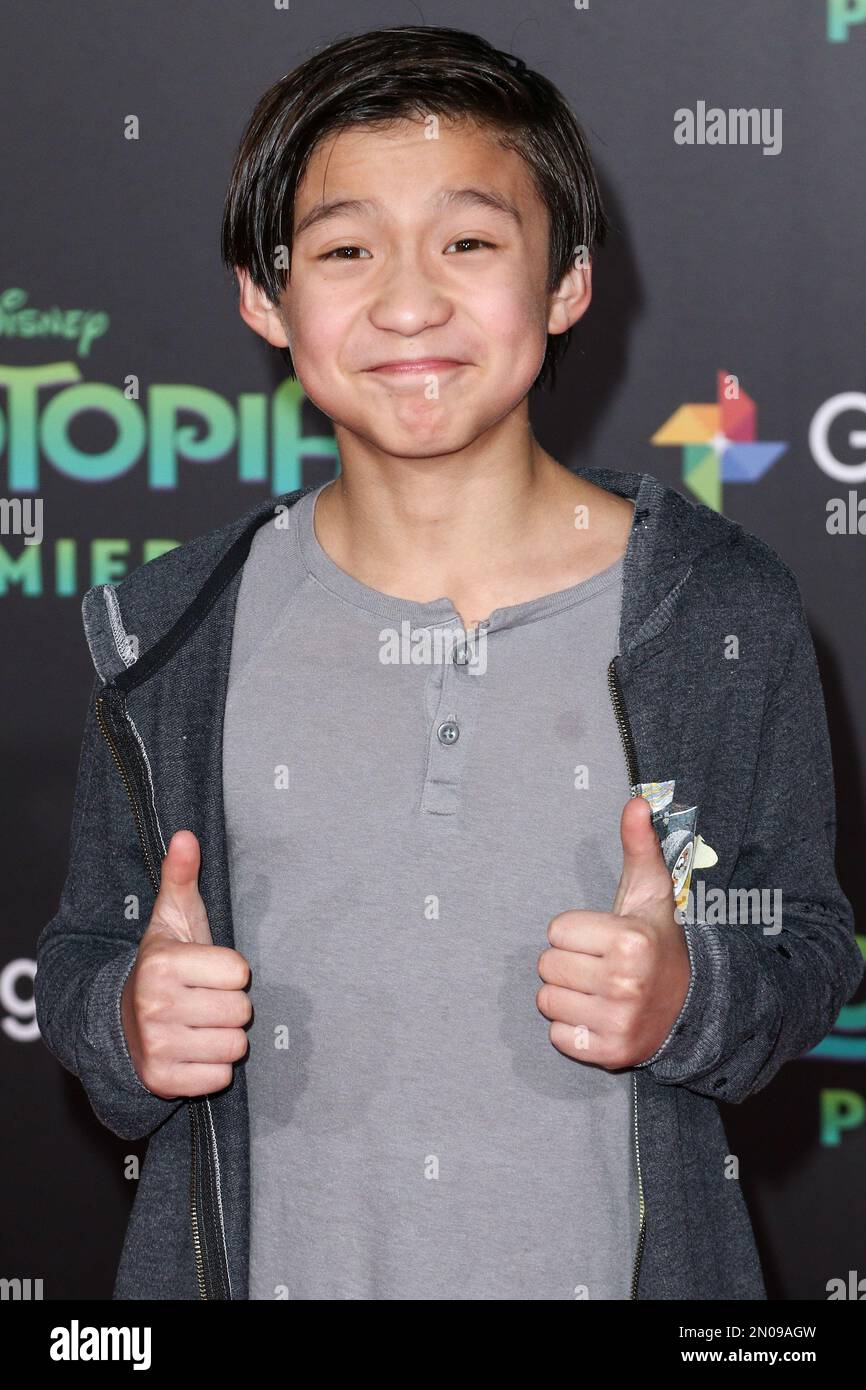 Forrest Wheeler attends the LA Premiere of "Zootopia" held at El