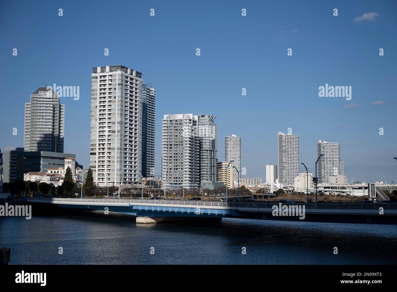 Yokohama, Kanagawa Prefecture, Japan. 5th Feb, 2023. Residential and