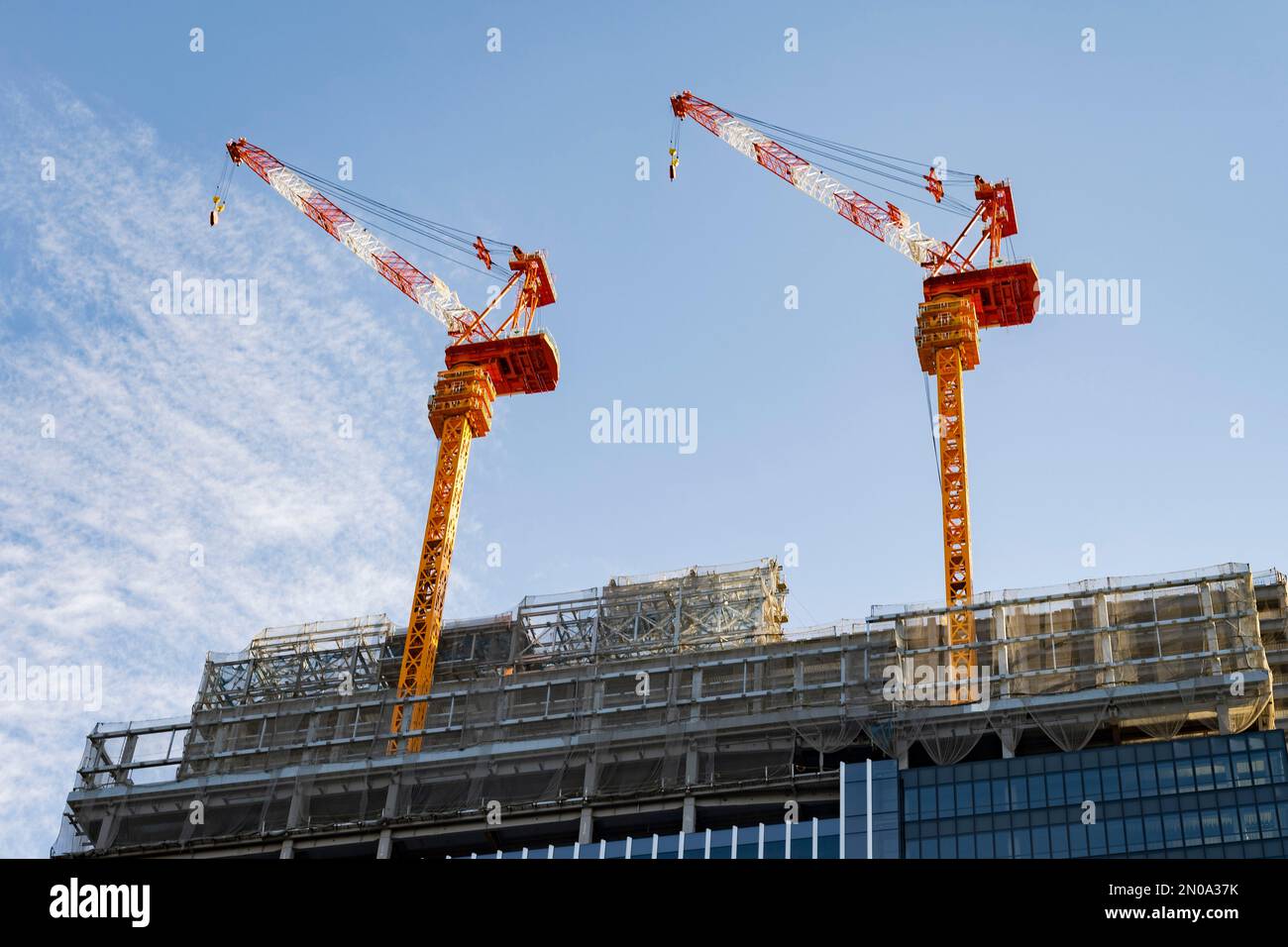 February 5, 2023, Yokohama, Kanagawa Prefecture, Japan A mixeduse commercial real estate