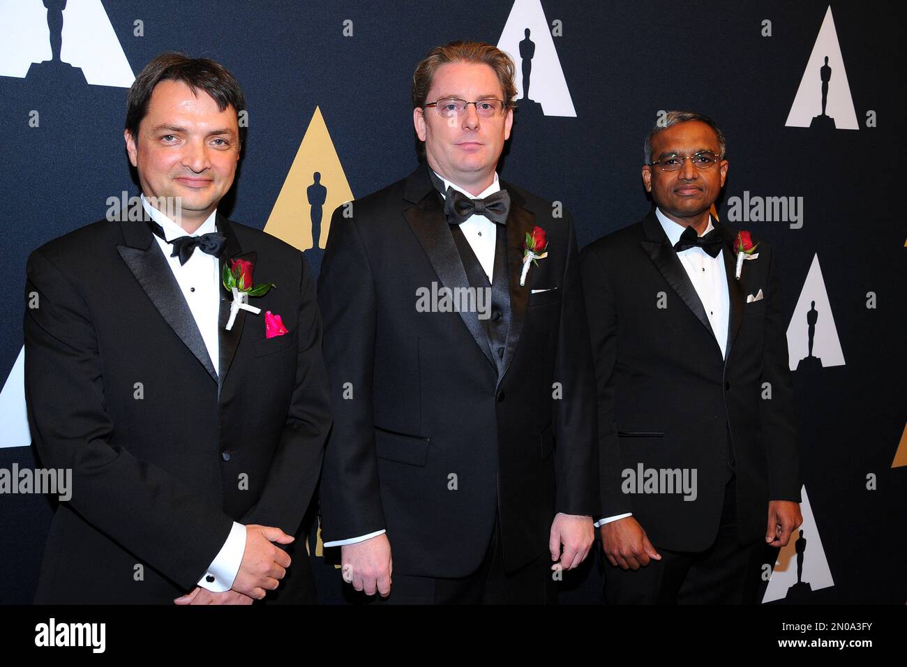 Technical Achievement Award recipients from left: Sam Richards, J ...