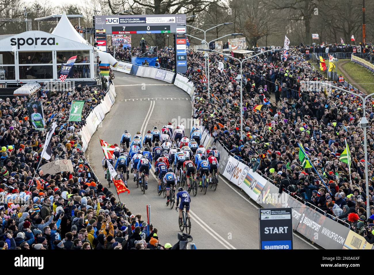 HOOGERHEIDE Participants In Action During The Cyclocross World hoogerheide-participants-in-action-during-the-cyclocross-world
