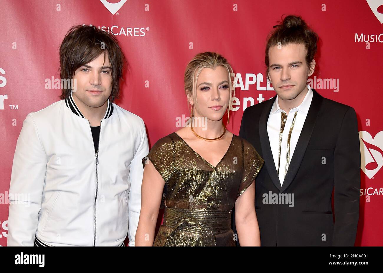 The Band Perry, from left, Neil Perry, Kimberly Perry and Reid Perry ...