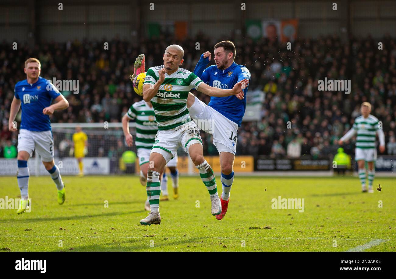 5th February 2023; McDiarmid Park, Perth, Scotland: Scottish ...