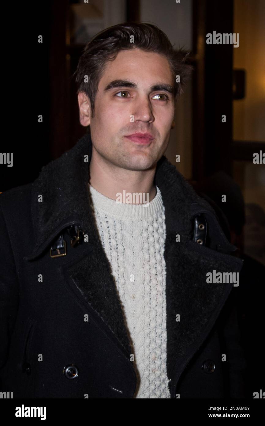 Charlie Simpson poses for photographers upon arrival at the world