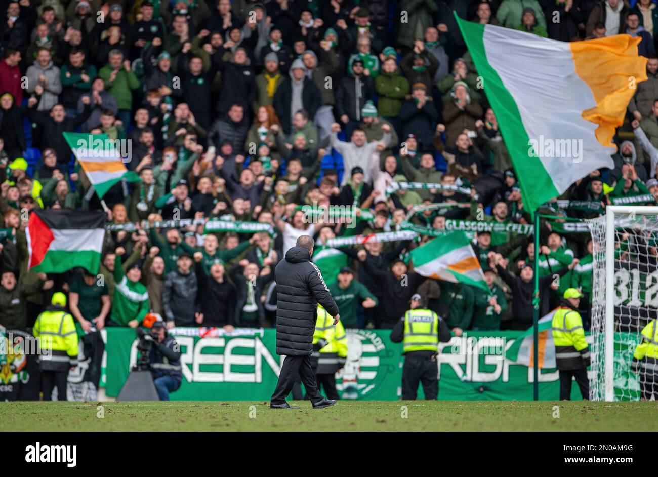 5th February 2023; McDiarmid Park, Perth, Scotland Scottish