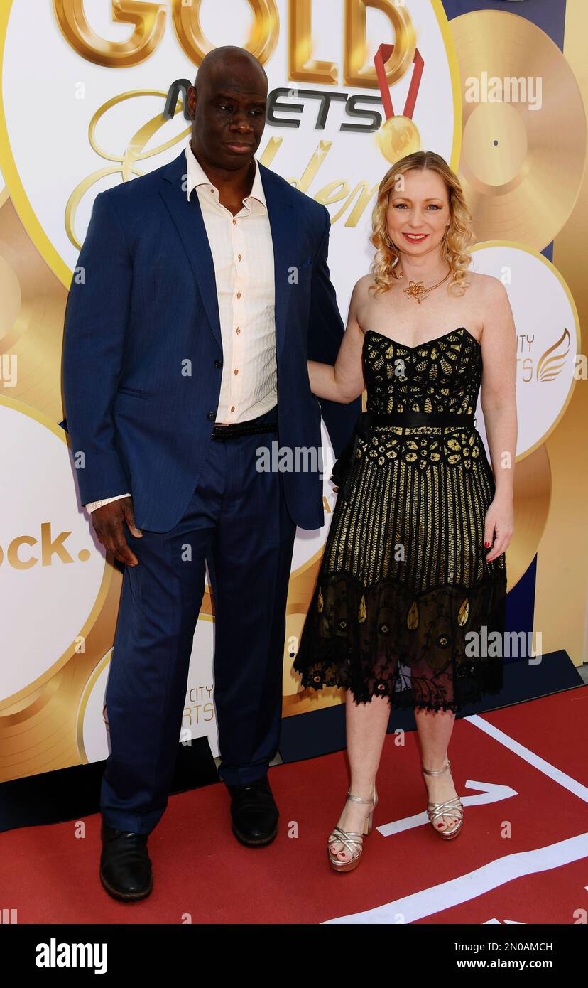 Beverly Hills, California, USA. 04th Feb, 2023. (L-R) Isaac C. Singleton Jr. and Dawn Church attend the 2023 Gold Meets Golden 10th Anniversary Year Event at Virginia Robinson Gardens on February 04, 2023 in Beverly Hills, California. Credit: Jeffrey Mayer/Jtm Photos/Media Punch/Alamy Live News Stock Photo