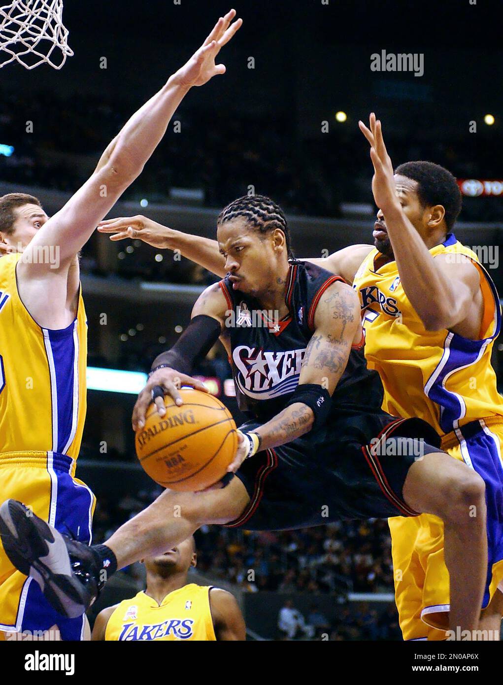 Allen Iverson 76ers 2001