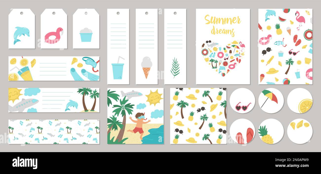 Inflatable palm island Stock Vector Images - Alamy