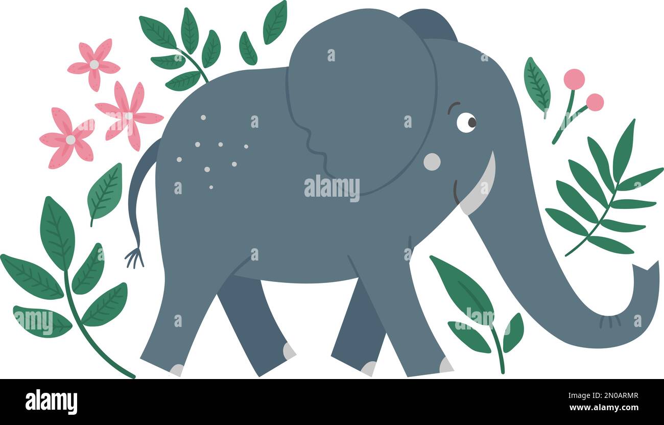 African animal illustration hi-res stock photography and images - Alamy