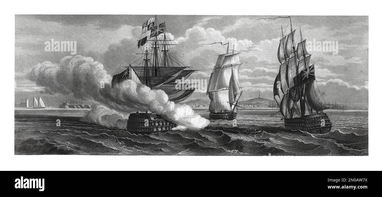 British blockade Cut Out Stock Images & Pictures Alamy