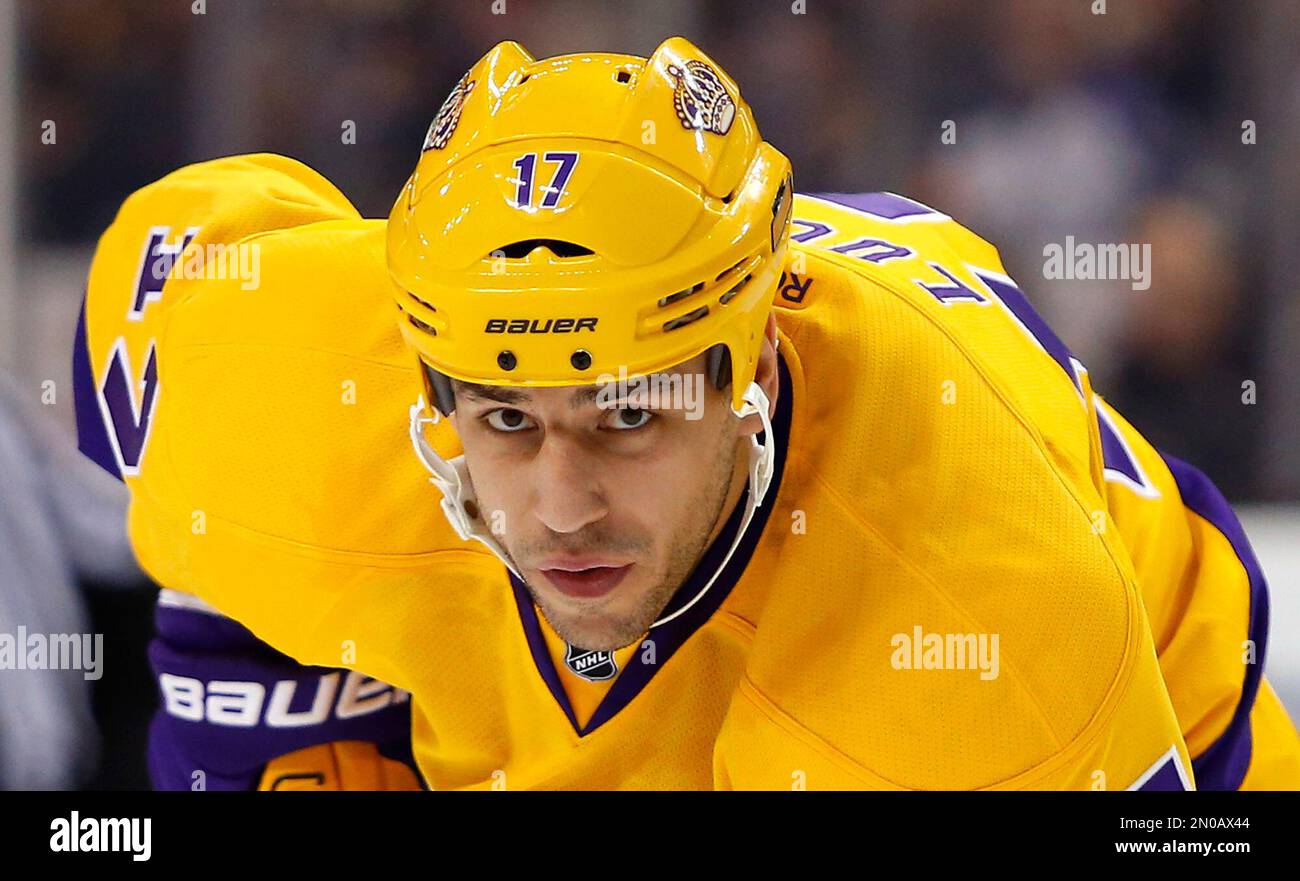 Los Angeles Kings Milan Lucic during the first period of an NHL