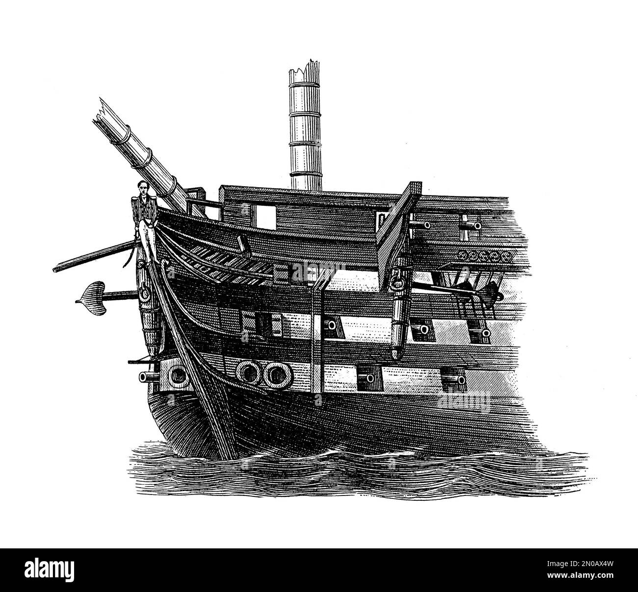 19th Century Ship's Prow 19th Century Ship's Prow