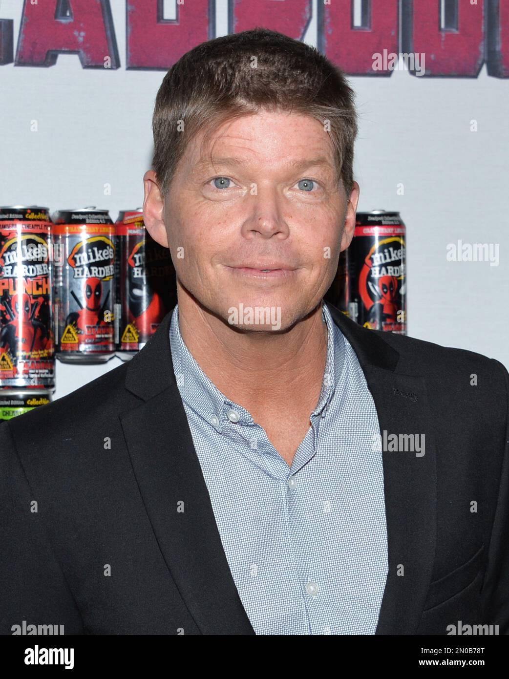 Comic book creator Rob Liefeld attends a special fan screening of "Deadpool" at the AMC Empire