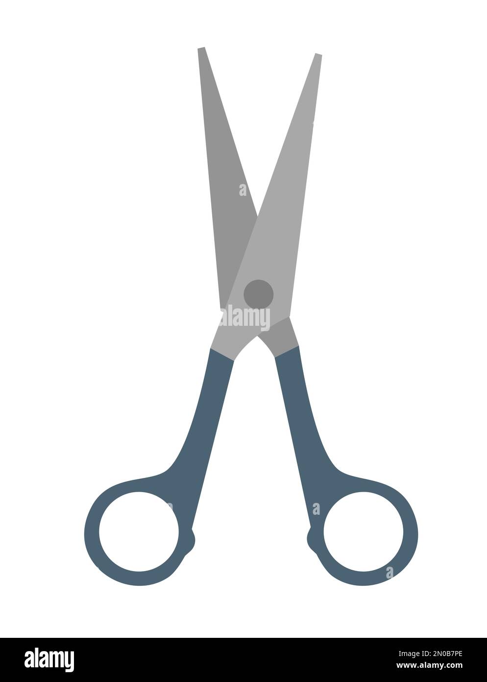 Arts and crafts felt with cutouts and scissors on white background Stock  Photo - Alamy