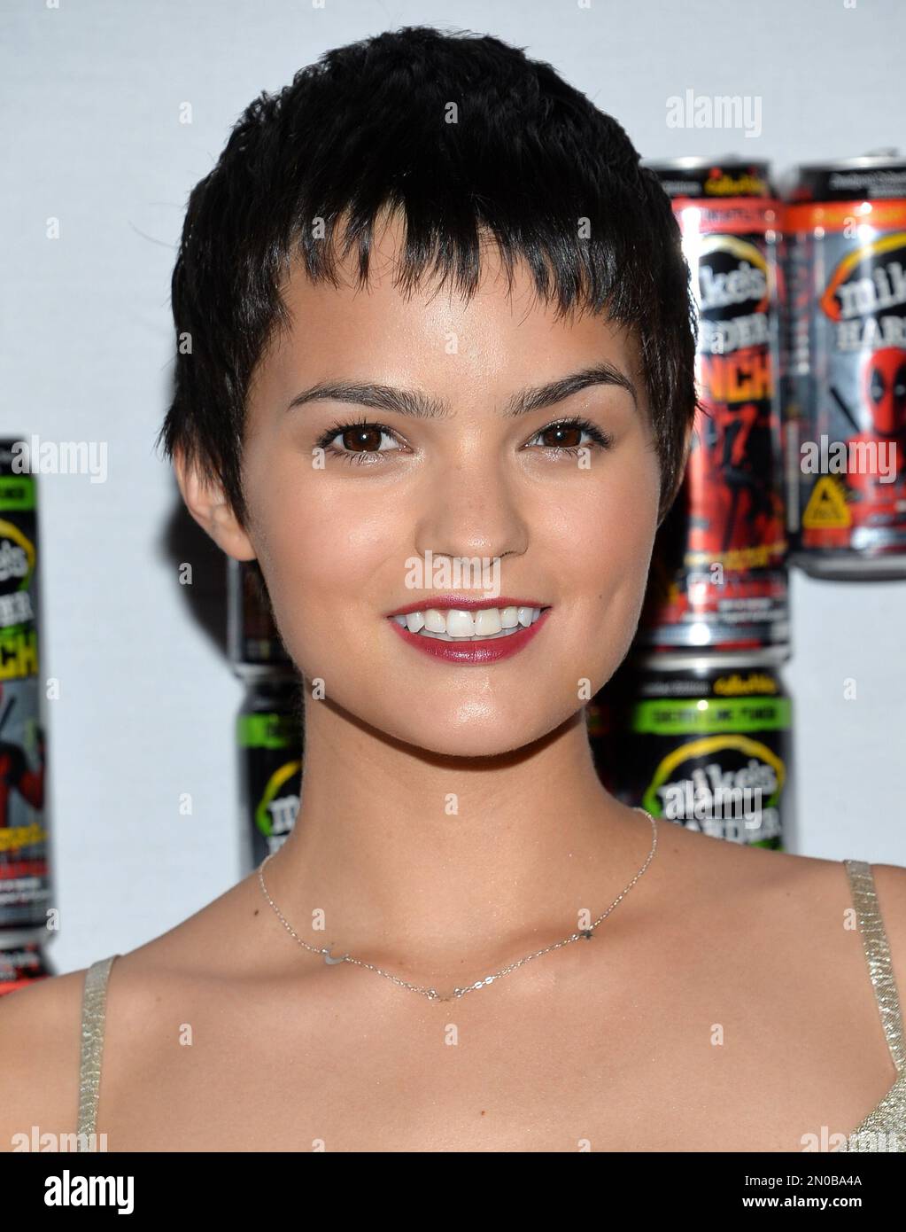 Actress Brianna Hildebrand attends a special fan screening of "Deadpool