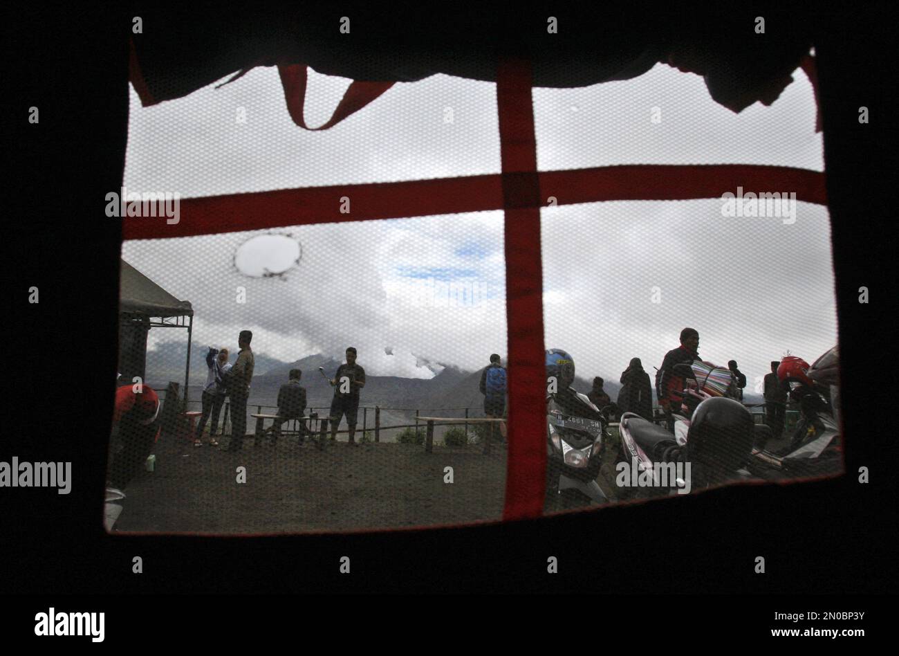 Visitors Watch Mount Bromo As It Spews Volcanic Materials From Its visitors-watch-mount-bromo-as-it-spews-volcanic-materials-from-its