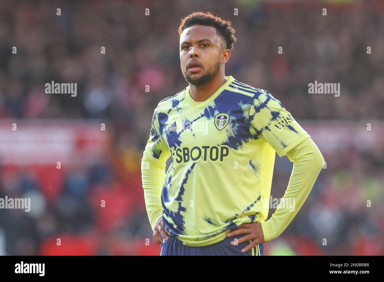 Weston McKennie 28 Of Leeds United During The Premier League Match 