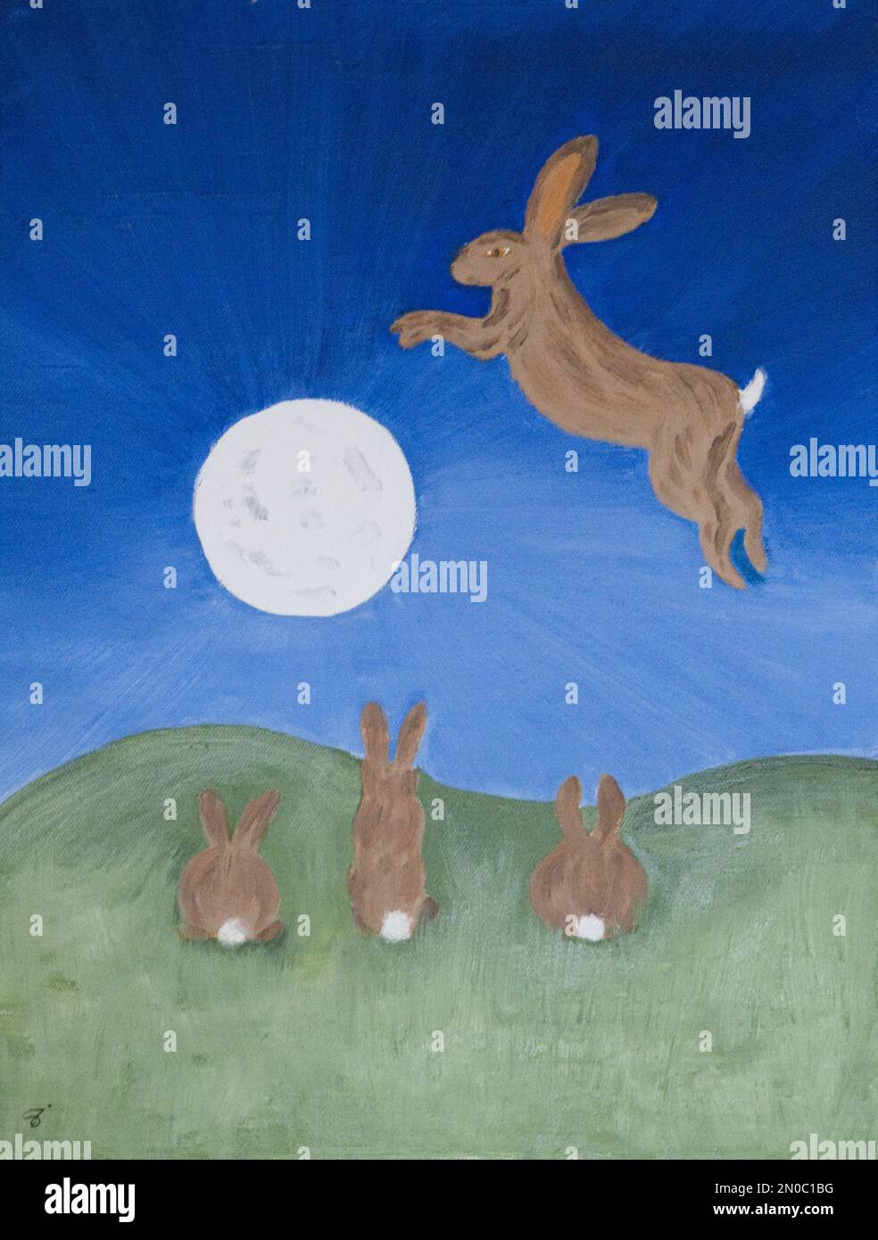 Rabbits can Jump as High as the Moon