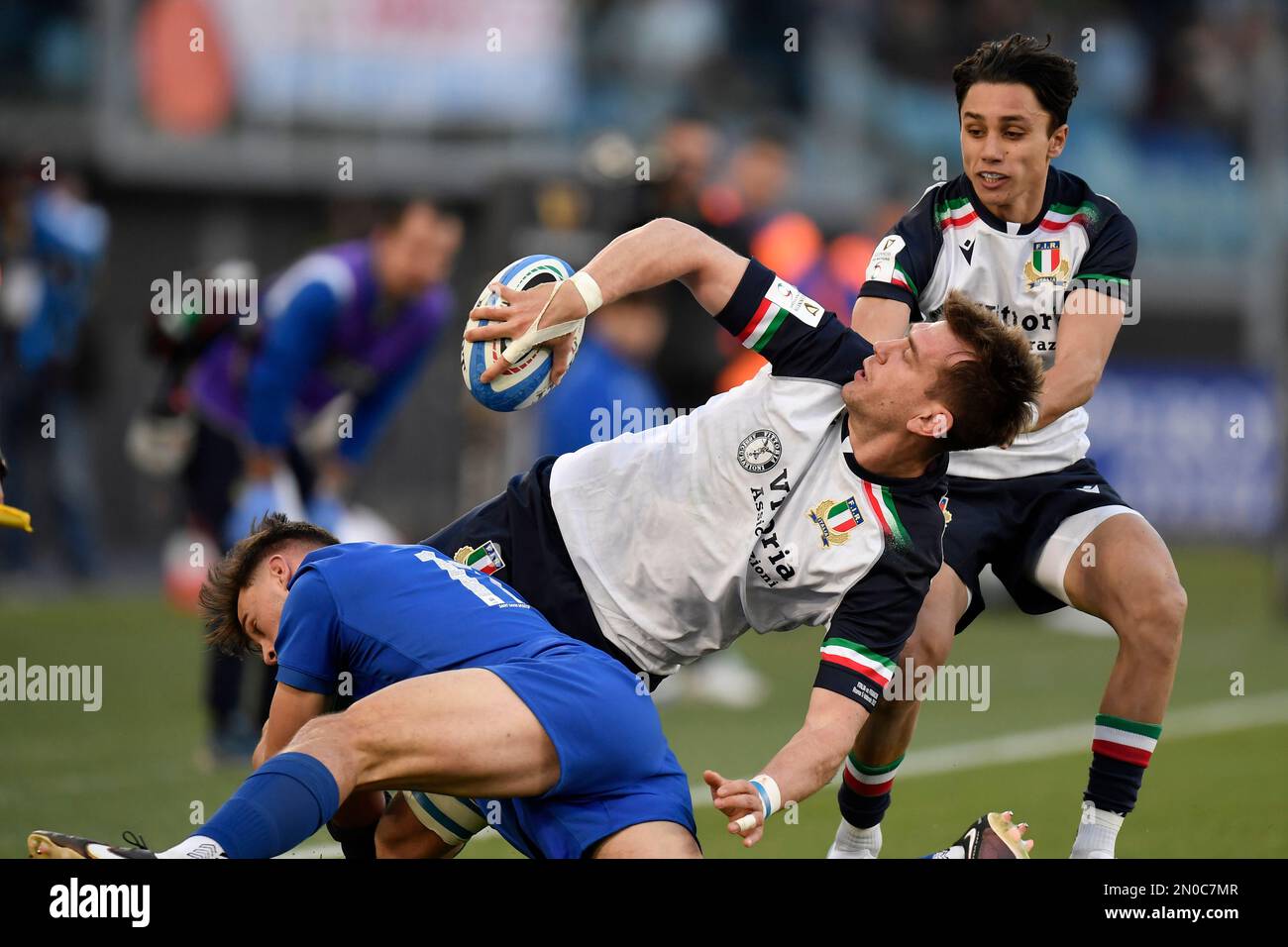 Federico Ruzza Rugby France italy 2023 six nations hi-res stock photography and images - Alamy