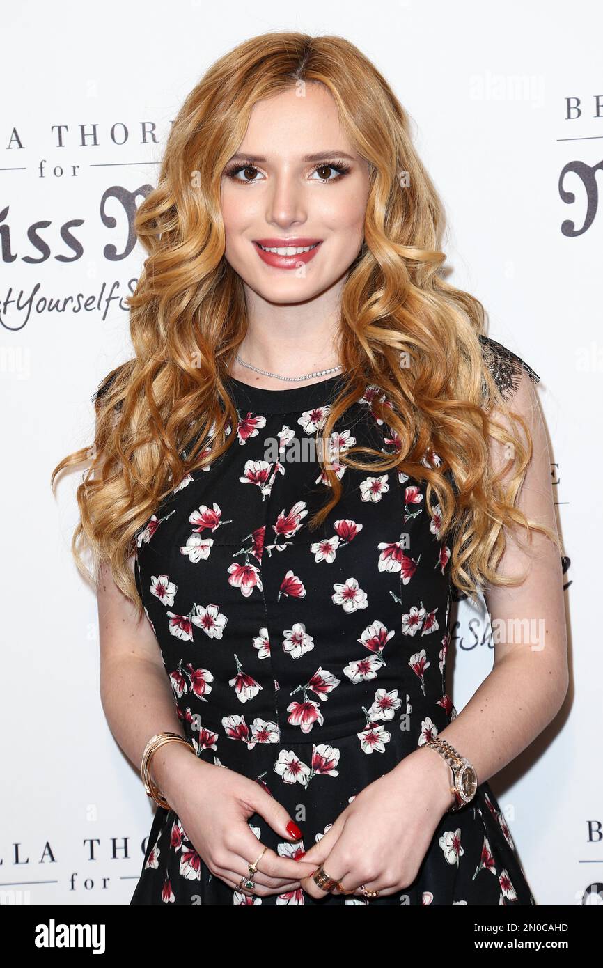 Bella Thorne attends the Miss Me Spring Campaign Launch Event held at ...