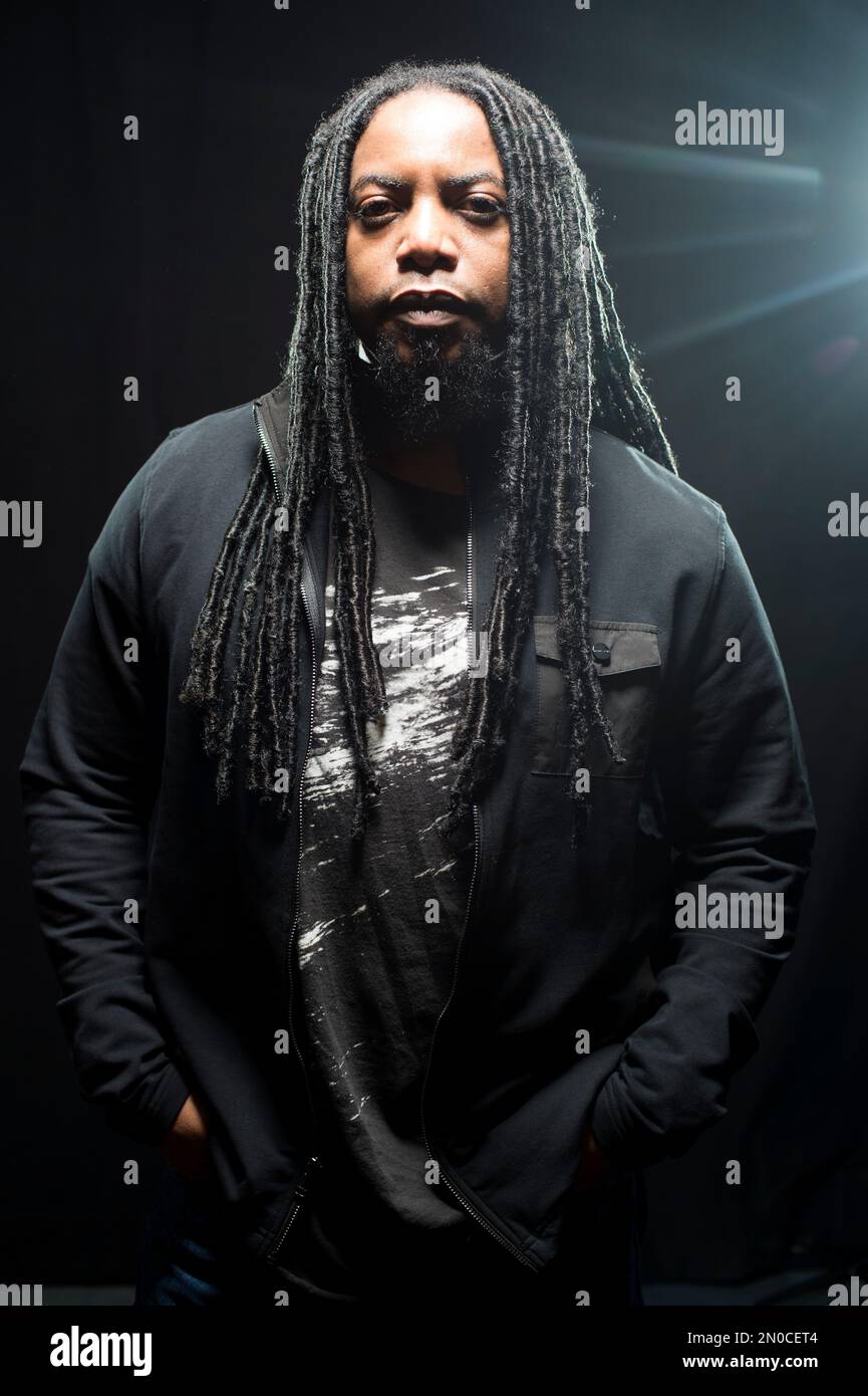In This Jan. 27, 2016 Photo, Lajon Witherspoon, Lead Singer Of Sevendust, Poses For A Portrait