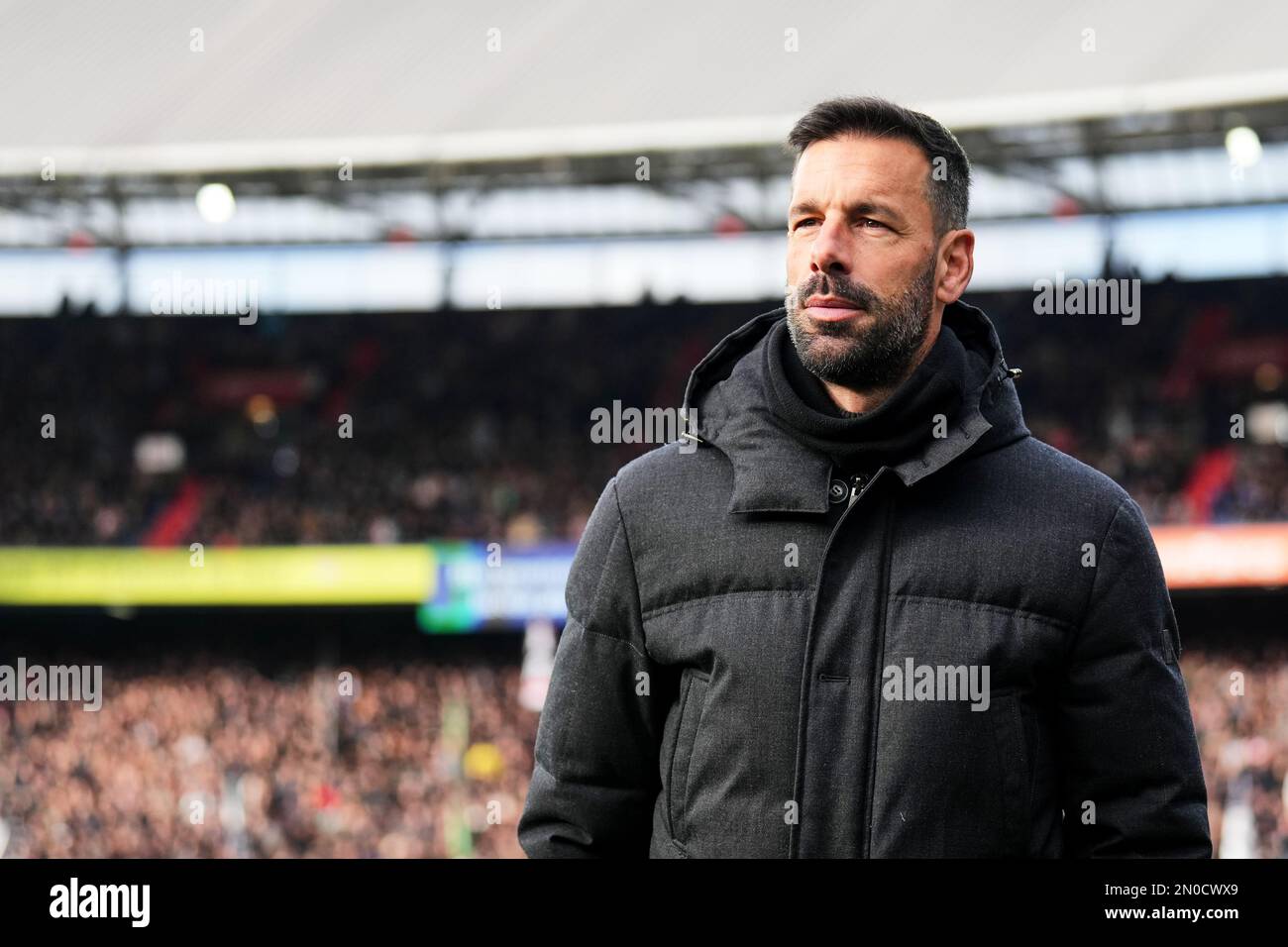 Rotterdam - Ruud van Nistelrooy of PSV Eindhoven during the match between Feyenoord v PSV Eindhoven at Stadion Feijenoord De Kuip on 5 February 2023 in Rotterdam, Netherlands. (Box to Box Pictures/Yannick Verhoeven) Stock Photo