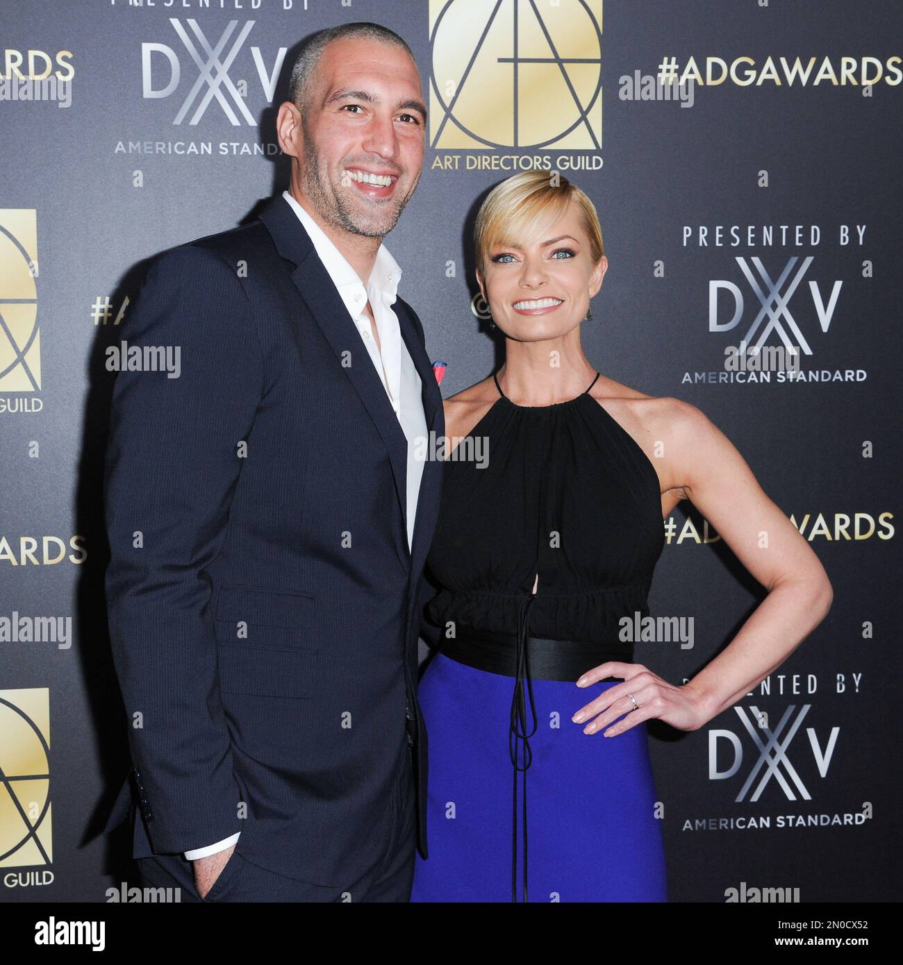 Hamzi Hijazi and Jaime Pressly attend the 20th Annual Art Directors