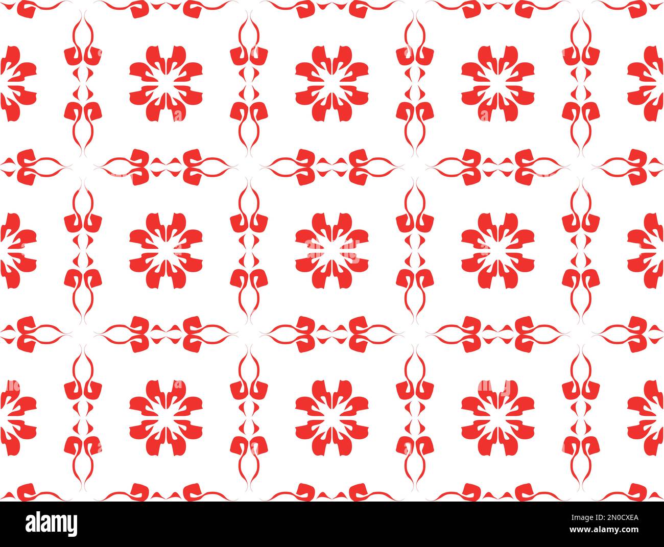 ethnic ornament, seamless pattern. Vector illustration. Slovenian Traditional Pattern Ornament. Seamless Background. Belarusian pattern Stock Vector