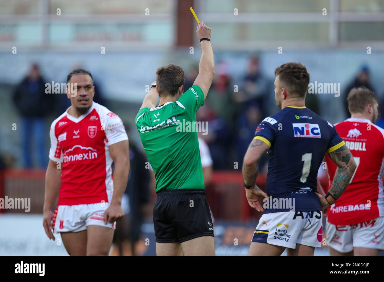 Yellow card rugby hires stock photography and images Alamy