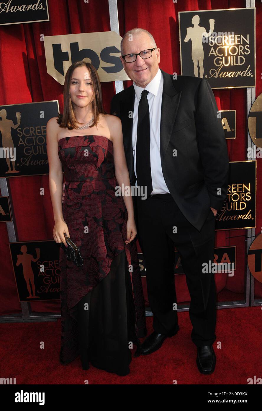 Sophia O'Neill, left, and Ed O'Neill arrive at the 22nd annual Screen