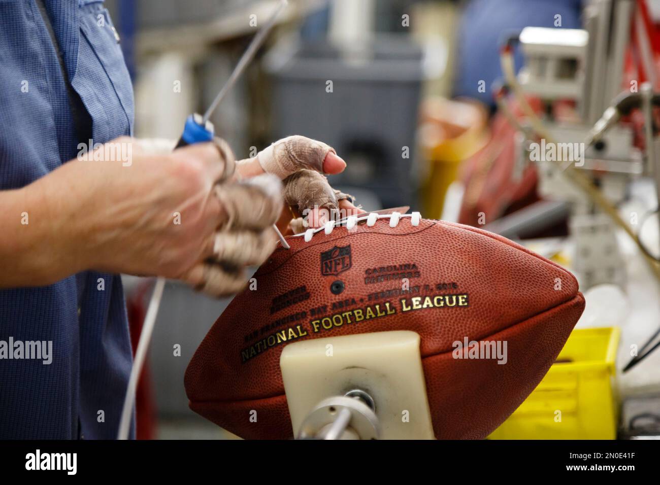 Super Bowl 50 Wilson Official Game Football - NFL Balls