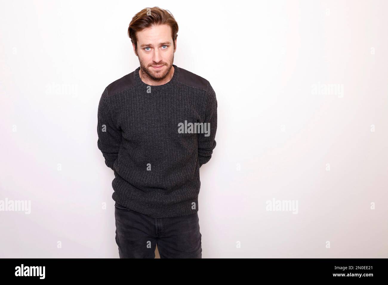 Actor Armie Hammer poses for a portrait to promote the film, "The Birth