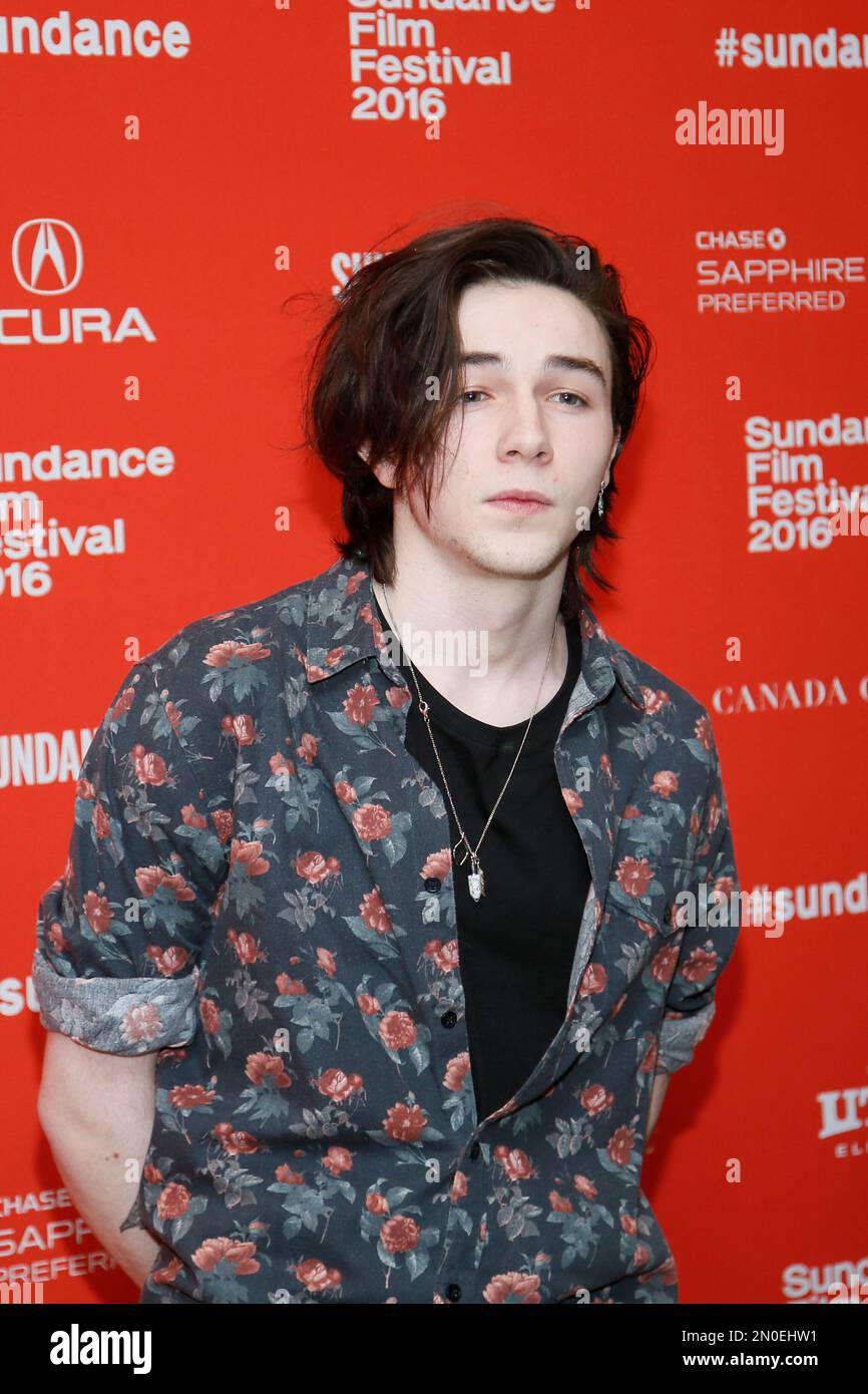 Actor Mark McKenna poses at the premiere of "Sing Street" during the