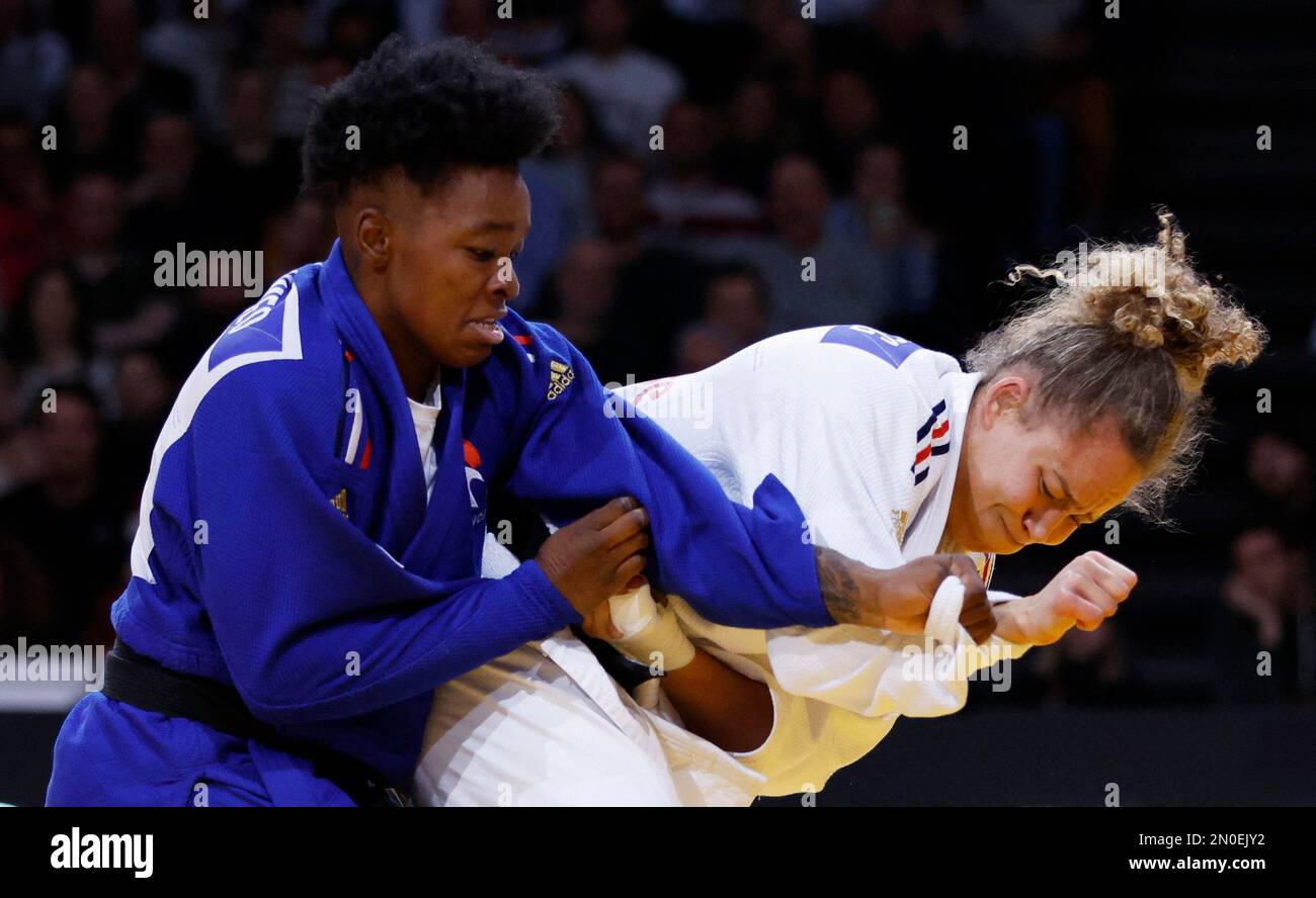 Judo Paris International Grand Slam Accor Arena, Paris, France February 5, 2023 France's Judo Paris International Grand Slam Accor Arena, Paris, France February 5, 2023 France's