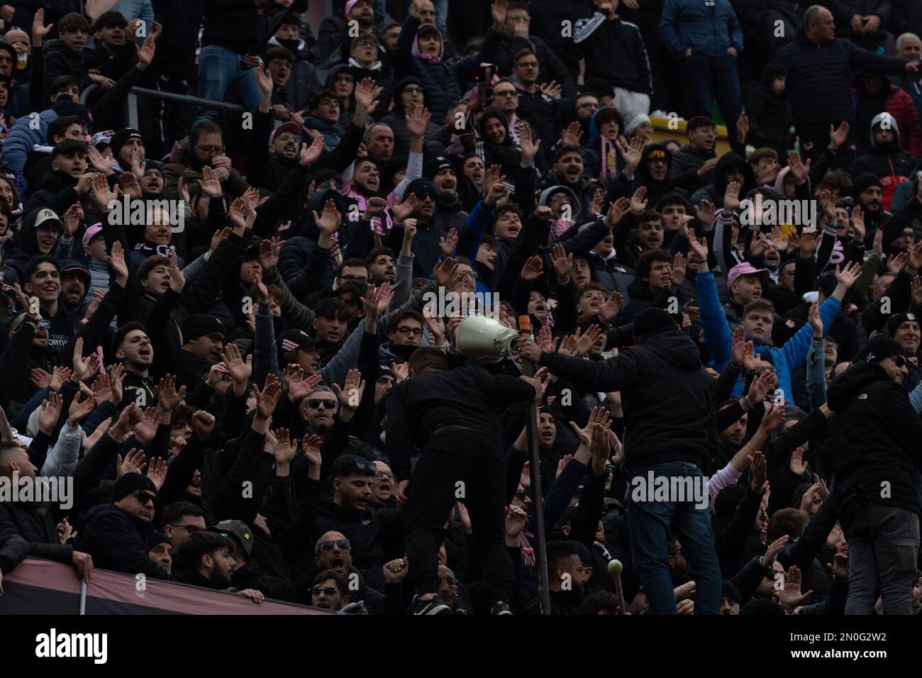 Renzo Barbera stadium, Palermo, Italy, February 05, 2023, Pigliacelli Mirko  Palermo portrait during Palermo FC vs Reggina 1914 - Italian soccer Seri  Stock Photo - Alamy