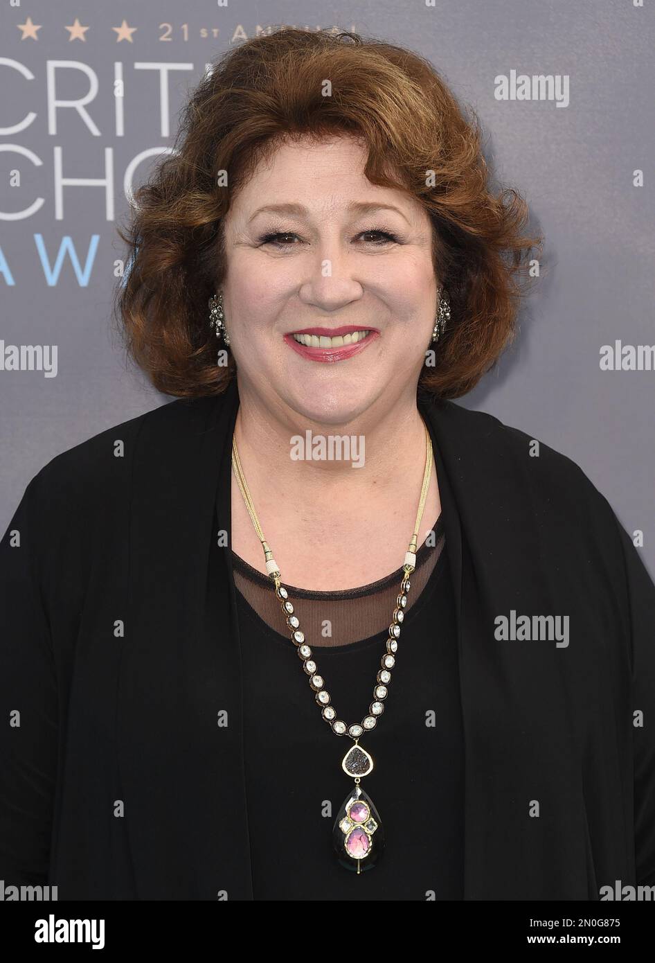 Margo Martindale arrives at the 21st annual Critics&rsquo; Choice Awards at