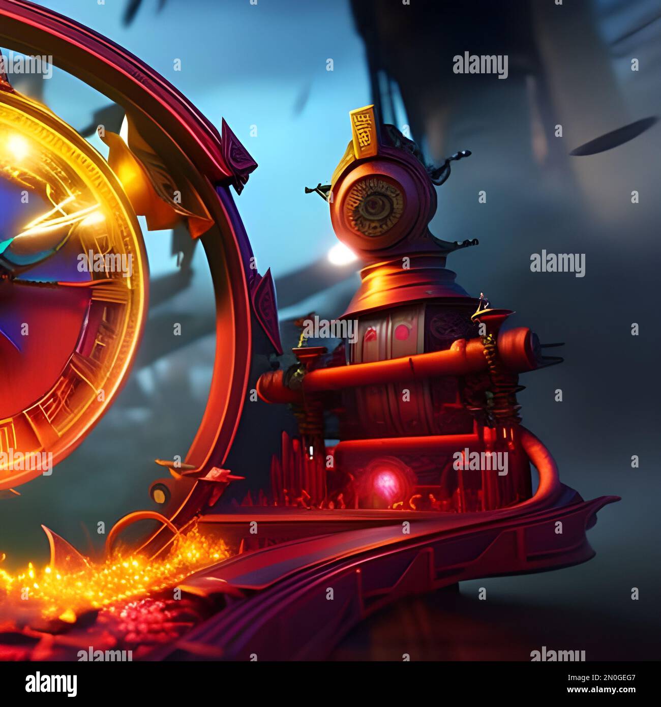 Time machine future hi-res stock photography and images - Alamy