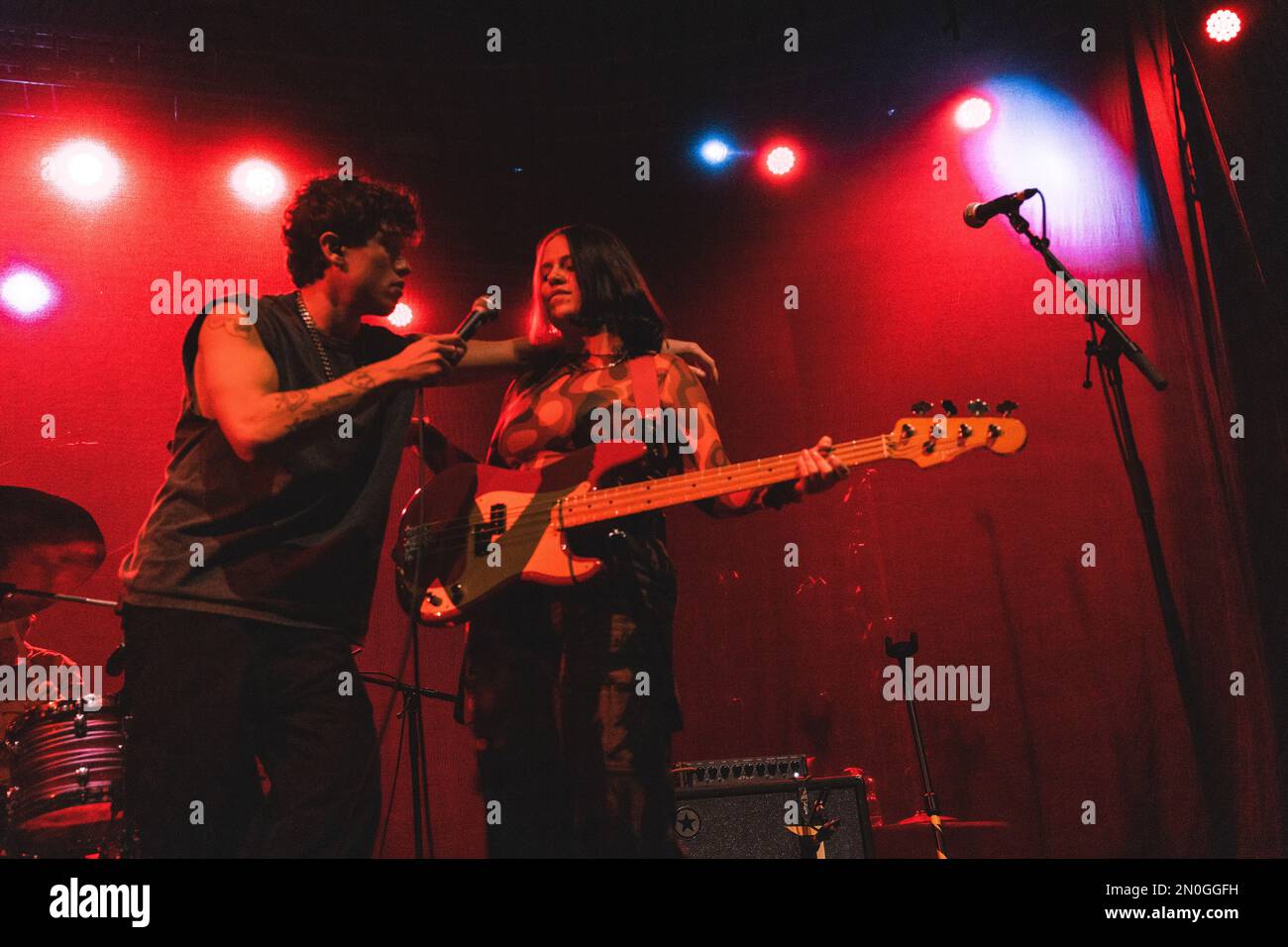Milan Italy 01st Feb 2023 British Indie Rock Band STONE Performs As milan-italy-01st-feb-2023-british-indie-rock-band-stone-performs-as
