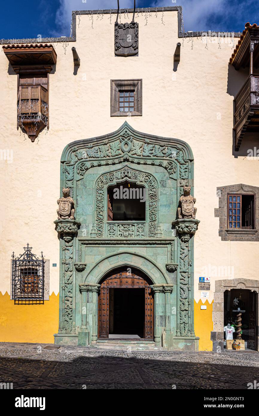 Casa de Colon, Gran Canaria Stock Photo